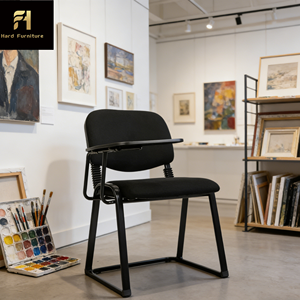 Chaise de bureau en cuir noir de luxe italienne, chaise de bureau de direction de luxe, chaise de bureau moderne pour le travail à domicile - Product Image 3