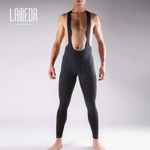 Pantalons de vélo rembourrés LAMEDA pour hommes, cuissards de cyclisme en nylon personnalisés, vêtements de vélo de route pour équipe professionnelle, vêtements ODM - Product Image 1
