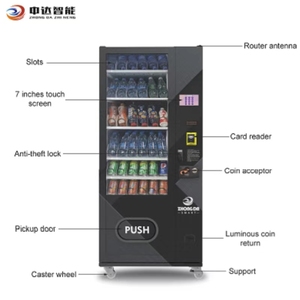 Nhỏ uống Máy bán hàng tự động <span class=keywords><strong>mini</strong></span> combo Snack Máy bán hàng tự động cho thực phẩm và đồ uống - Product Image 4