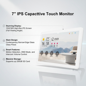 <span class=keywords><strong>Interphone</strong></span> vidéo intelligent HIWINK IP POE pour villa, résolution 2K, 160 °   Vidéophone intelligent Tuya avec reconnaissance faciale par radar - Product Image 3
