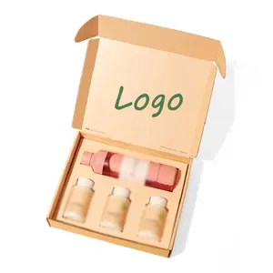 Hot Selling Fabriek Custom Cosmetische Verpakking Verzending Mailer Box Gerecycled Huidverzorgingsabonnement Doos Met Logo