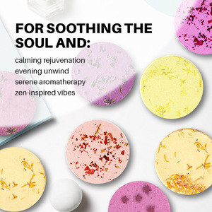 Diffuseur de vapeur aromatique <span class=keywords><strong>pour</strong></span> la <span class=keywords><strong>douche</strong></span> à la rose et à la lavande, tablette de bain parfumée <span class=keywords><strong>pour</strong></span> la <span class=keywords><strong>douche</strong></span> - Product Image 5