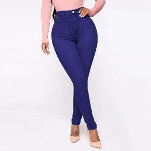 Jean 6XL moulant <span class=keywords><strong>grande</strong></span> <span class=keywords><strong>taille</strong></span> pour <span class=keywords><strong>femme</strong></span>, pantalon habillé en denim, vêtements de travail, pantalon extensible, jean fuselé - Product Image 5
