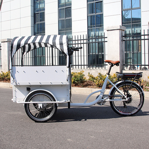 Nouveau <span class=keywords><strong>Tricycle</strong></span> Électrique CE OEM Bajaj à Chargement Frontal et <span class=keywords><strong>Porte</strong></span> Avant, Vélo Cargo à 3 Roues, Vélo de Transport Long John pour Livraison - Product Image 1
