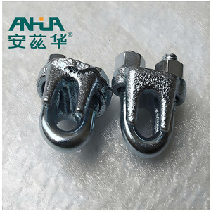 Clips de haubanage galvanisés à chaud câble métallique et pinces de câble électrique boulon <span class=keywords><strong>en</strong></span> <span class=keywords><strong>U</strong></span> matériel de ligne de <span class=keywords><strong>poteau</strong></span> accessoire d'alimentation - Product Image 5