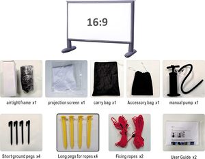 SAYOK, pantalla <span class=keywords><strong>de</strong></span> proyector <span class=keywords><strong>de</strong></span> película inflable <span class=keywords><strong>de</strong></span> 100 pulgadas, 9,6 pies, para pantalla <span class=keywords><strong>de</strong></span> película duradera para interiores y exteriores, sin necesidad <span class=keywords><strong>de</strong></span> seguir inflando - Product Image 6