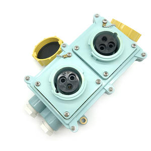 Tomacorriente Industrial Doble RSIL2-3, Estándar Marino IEC, Amarillo, para Barcos, Enchufe Estándar CN/EU, Corriente Nominal de 15A - Product Image 4