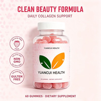 Gummies de collagène en gros haute puissance – Supplément de collagène hydrolysé pour la santé de la peau, des cheveux et des ongles – Marque privée personnalisée