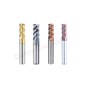 DOHRE 20 ans d'expérience, fraise à queue sphérique et fraise à queue plate carrée en carbure, revêtement HRC45 HRC55 HRC60 HRC65, Fresa De <span class=keywords><strong>Extremo</strong></span> - Product Image 1
