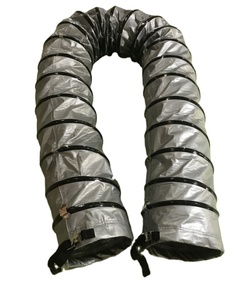 Gaine d'air ronde en PVC flexible pour systèmes CVC, isolation thermique, ventilation, hôpitaux, écoles, solution de conception graphique disponible - Product Image 3