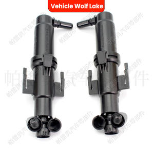Boquilla mecánica Vehicle Wolf Lake para limpiaparabrisas de faros delanteros Bmw F07 2012, lado derecho e izquierdo, material ABS - Product Image 5