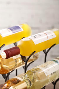 Estante para vino de alambre para Bar, soporte para botellas múltiples, estante para vino para restaurante, estante para vino de madera para Bar - Product Image 4