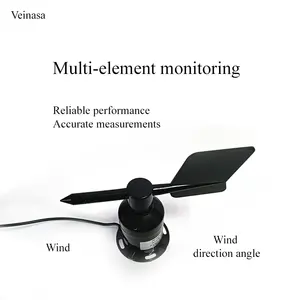 Sensor de Direção do Vento Digital ABS Barato XS-WDS01-0-5V Anemômetro Externo 0.3m/s Velocidade do Vento 0~50 ° Faixa de Temperatura C - Product Image 3