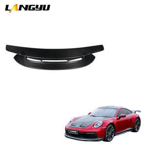 Pièces et accessoires pour véhicules Langyu Systèmes de carrosserie automobile Aileron arrière pour Prosche911 992 SD Style Dry Carbon Fiber Tail <span class=keywords><strong>Spiler</strong></span> 2020 + - Product Image 1