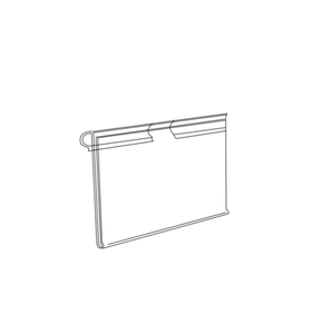 <span class=keywords><strong>Porte</strong></span>-<span class=keywords><strong>étiquette</strong></span> d'étagère en plastique PVC durable de différentes couleurs pour affichage de marchandises de supermarché - Product Image 2