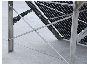 Chauffe-eau <span class=keywords><strong>solaire</strong></span> à tubes sous vide haute efficacité, capacité de 200 L, construction durable en acier inoxydable pour usage domestique extérieur - Product Image 2