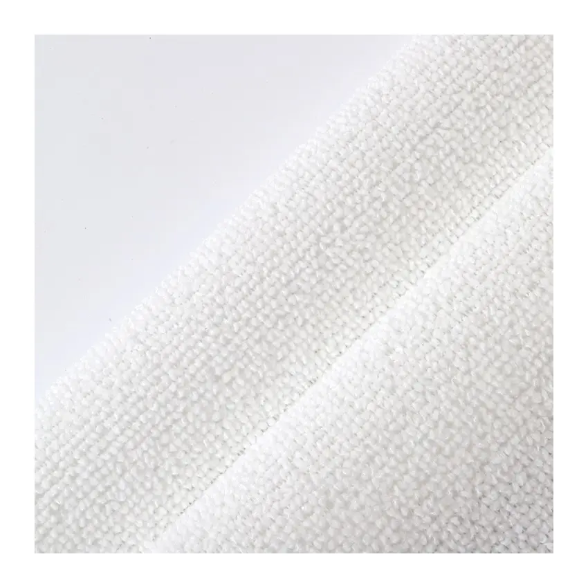 180g/m² niedrig floriger Polyester-Mikrofaser-Chenille-Stoff Gebets matten stoff