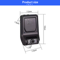 Firecore HX-880 HD 1080P 4G WIFI G-SENSOR 24H enregistrement en boucle arrière à l'intérieur 2 CH Dashcam pour Taxi camion Bus