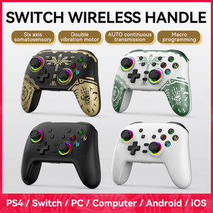 <span class=keywords><strong>Control</strong></span> Inalámbrico Portátil para Juegos con Motor de Vibración y Botón Turbo para Switch/PC/Android/iOS - Product Image 2
