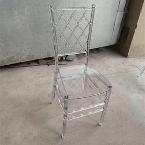 Chaise Acrylique <span class=keywords><strong>Chevalerie</strong></span> Chaise Mariage Banquet Dîner Métal Acier Location Chiavari Chaises pour Événements Fête de Mariage - Product Image 1