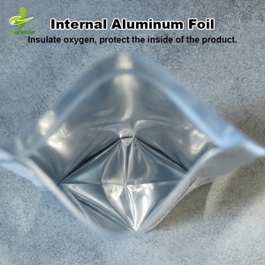 Tùy chỉnh baggies cấp thực phẩm Moringa bột sức khỏe thảo dược bổ sung sản phẩm <span class=keywords><strong>Pouch</strong></span> bao bì Zip khóa túi nhựa với logo - Product Image 4