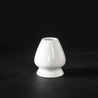 Support en céramique écologique et durable pour fouet à matcha, design Japandi, base pour fouet à thé, outil de cérémonie du thé japonais, nouvelle arrivée