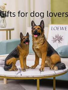 Escultura <span class=keywords><strong>de</strong></span> Animales <span class=keywords><strong>de</strong></span> Resina Nórdica, Escultura <span class=keywords><strong>de</strong></span> Pastor Alemán <span class=keywords><strong>de</strong></span> Fibra <span class=keywords><strong>de</strong></span> Vidrio, Estatua Creativa <span class=keywords><strong>de</strong></span> Lobo, Decoración del Hogar, Estatuas <span class=keywords><strong>de</strong></span> Animales <span class=keywords><strong>de</strong></span> Jardín - Product Image 4