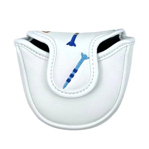 Couvre-têtes de clubs de golf en cuir avec logo personnalisé pour driver et <span class=keywords><strong>putter</strong></span> - Product Image 3