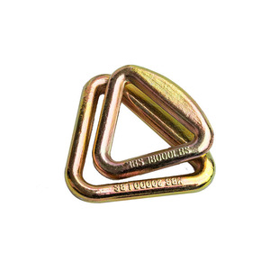 Forged Triangular Hoist Ring 3-Inch 10000 Kg Load Capacity For Marine Mining Lifting Applications - Product Image 1