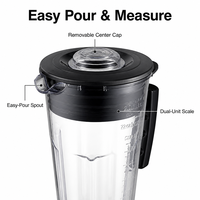 Lohas Industriële Blender Commerciële Keukenblender Hoge Vermogen Machine Zware Elektrische Smoothie Maker Mixer Mixer Grinder