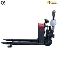 Chariot élévateur électrique 2 tonnes de haute qualité avec vérin hydraulique, moteur électrique, batterie au plomb-acide et pneus pleins