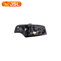 Pour Audi A4 B7 LED feu arrière assemblage feu arrière 2005-2008 feu arrière rétro-éclairage suie noir avec signal d'arrêt inversé côté