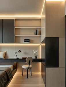 Juego de Muebles de Madera Personalizables para Dormitorio, Apartamento u Hospital, Incluye Camas Bajas Tipo Tatami y Mesas - Diseño Moderno, 5 Años de Garantía - Product Image 3