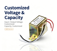 Transformateur d'isolement de puissance de type Ei 110V à 480V monophasé 0,5kW 50/60Hz