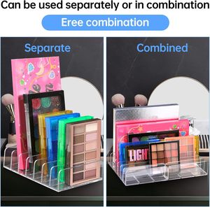 7 Grid Makeup <b>Rack</b> PS Clear Organizer Wholesale Export Retail Supply - Product Image 2