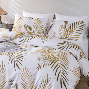 Venta Directa <span class=keywords><strong>de</strong></span> Fábrica, Superventas, Juego <span class=keywords><strong>de</strong></span> <span class=keywords><strong>Funda</strong></span> Nórdica <span class=keywords><strong>de</strong></span> Poliéster/Microfibra Tejida, Simple y Moderna, Personalizable, <span class=keywords><strong>para</strong></span> Todas las Estaciones, 200 Hilos - Product Image 1
