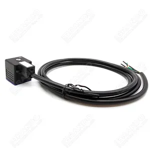 Câble moulé par connecteur imperméable d'IP67 <span class=keywords><strong>DIN</strong></span> 43650 avec l'indicateur mené DIN43650A <span class=keywords><strong>DIN</strong></span> 43650 forme A 2P + E 3P + E - Product Image 3