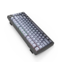 Fabricant personnalisé 82 touches 75% clavier de jeu mécanique GK82 Triple Mode remplaçable à chaud rvb rétro-éclairé USB-C fila