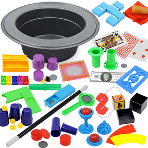 Set de Magia para Niños y Adultos, Sombrero Mágico de Plástico, Varita, Accesorios para Trucos de Magia, para Espectáculos de Magia de Cerca - Product Image 4