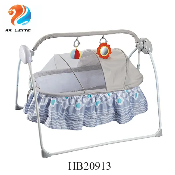 Baby Electric automatic swing Cradle baby crib baby bed portable Folding playard Travel Bassinet with remote control
