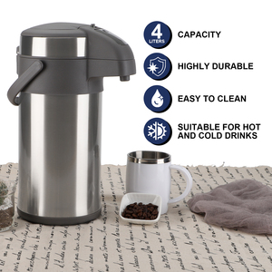 <span class=keywords><strong>OKADI</strong></span> Offre Spéciale – Carafe à Thé Électrique Automatique en Acier Inoxydable à Double Paroi 3L/4L – Bouilloire Thermos - Product Image 4