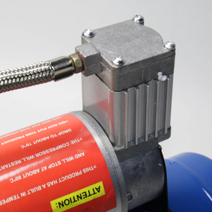 ปั๊มลมยางรถยนต์ 12V 24V พร้อมถังลมขนาด 6 ลิตร สำหรับแตรลม รถไฟ รถบรรทุก - Product Image 2