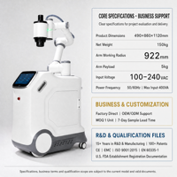 Robot de moxibustion ZCH avec secouage automatique des cendres et boîte à moxa amovible pour un nettoyage quotidien facile dans les spas et salons commerciaux
