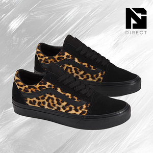 Vans Old Skool 'Leopard' Vans Old Skool Skateboarding Chaussures en toile à imprimé léopard - Product Image 2