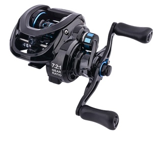 WildTrek – <span class=keywords><strong>moulinet</strong></span> de pêche à lancer, rapport de transmission 7.2:1, 157g, ultra léger, 5 + 1BB, 10 vitesses, frein magnétique, système anti-retour pour droitier - Product Image 1