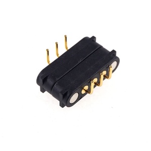 Pengisian daya pegas Drop 2A 36V Pria Wanita Horizontal melalui lubang magnetik Pogo Pin konektor <span class=keywords><strong>3</strong></span> Pin - Product Image 2