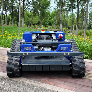 Çok arazi ayarlanabilir benzinli uzaktan kumanda eğim çim biçme makinesi Robot ot ayıklama makinesi kar greyder - Product Image 3