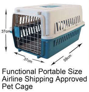 Gros Pet <span class=keywords><strong>Cage</strong></span> Pet Transporteur Aérien Approuvé pour Autre Animal de Compagnie Chat Chien - Product Image 2