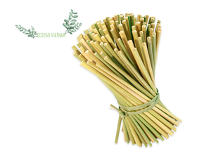 Pajitas de hierba Natural 100% orgánicas y biodegradables, para beber de Vietnam, alta calidad, hechas por Eco2go, fabricante de Vietnam - Product Image 2