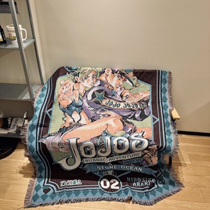 Tapisserie Anime Personnalisée Berserk en Polyester Coton Tissé Jacquard – Couverture de Canapé, Plaid Décoratif pour Salon et Lit - Product Image 5